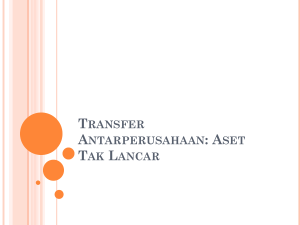 Transfer Antarperusahaan: Aset Tak Lancar