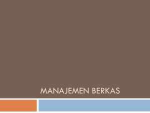Manajemen Berkas - Blog Dosen ITATS