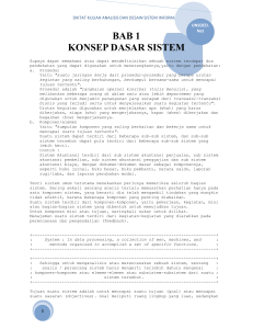 DIKTAT KULIAH ANALISIS DAN DESAIN SISTEM INFORMASI