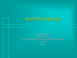 Teori Plat Tektonik