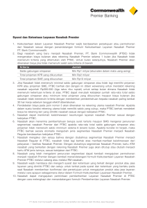 Syarat dan Ketentuan Nasabah Premier