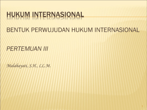 hukum internasional