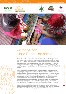 Stunting dan Masa Depan Indonesia