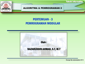 03. pemrograman modular