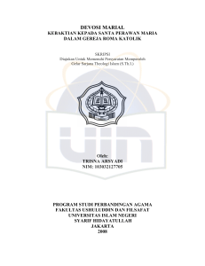 devosi marial - Institutional Repository UIN Syarif Hidayatullah Jakarta