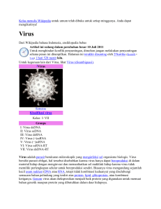 [sunting] Virus RNA