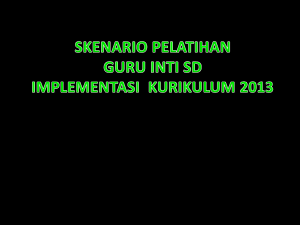 implementasi pembelajaran tematik dalam