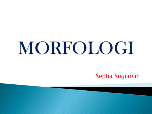morfologi - Staff UNY