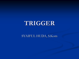 trigger - BLOGdetik