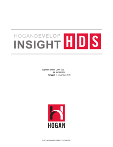 insight - Hogan Assessments