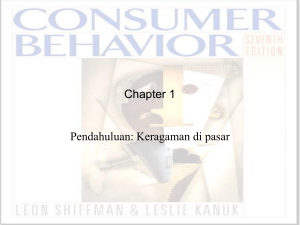 Perilaku konsumen - Bina Darma e