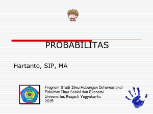 probabilitas - Hartanto, MA