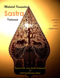 Makalah Sastra - WordPress.com