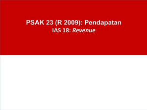 PSAK- 23 Pendapatan 27052015
