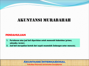 bab 7 AKUNTANSI MURABAHAH