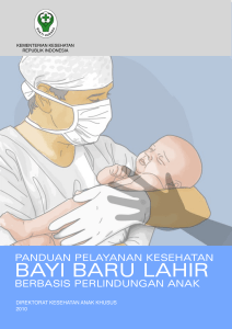 Panduan Pelayanan Kesehatan Bayi Baru Lahir Berbasis