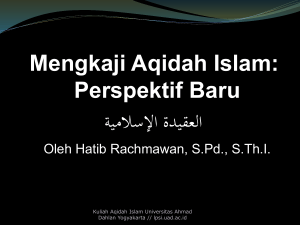 kuliah aqidah