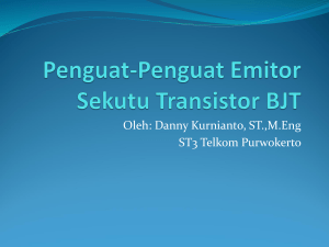 Penguat-Penguat Emitor Sekutu - Danny Kurnianto