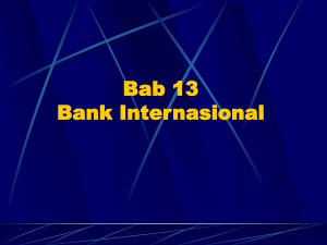 Bab I Manajemen Keuangan Internasional