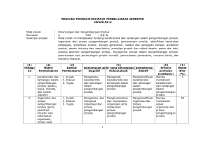 RENCANA PROGRAM KEGIATAN PEMBELAJARAN SEMESTER