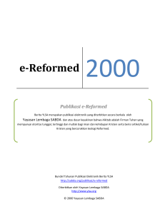 e-Reformed 2000 - SABDA