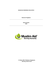 Dokumen Pengadaan - Muslim Aid Indonesia