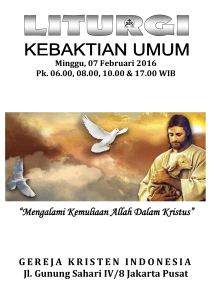 Mengalami Kemuliaan Allah Dalam Kristus