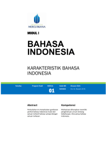 Modul Bahasa Indonesia [TM1]