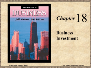 Business Investment