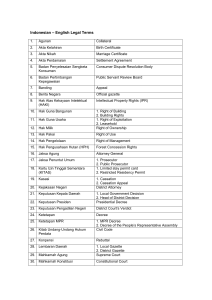 Data Kamus Hukum