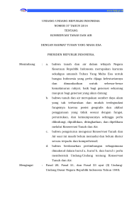 Undang-Undang Republik Indonesia Nomor 37 Tahun 2014