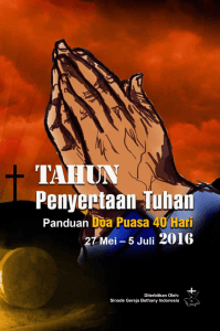 panduan doa dan puasa 40 hari - Sinode Gereja Bethany Indonesia