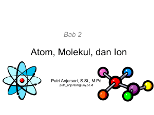 3-4 Atom Molekul dan Ion