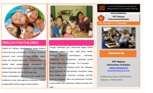 english for children - UPT. Bahasa