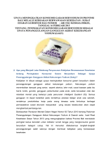 upaya meningkatkan konsumsi garam beryodium di provinsi bali