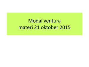 Modal ventura materi 29 oktober 2013