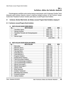 KONSEP DAFTAR ISI BUKU PANDUAN FAKULTAS TEKNIK