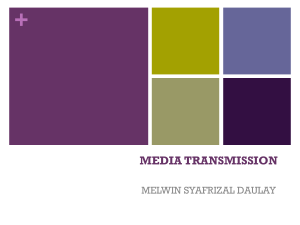 media transmission - E