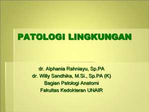 PATOLOGI LINGKUNGAN