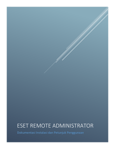 ESET REMOTE ADMINISTRATOR