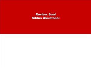 Review soal akuntansi dasar