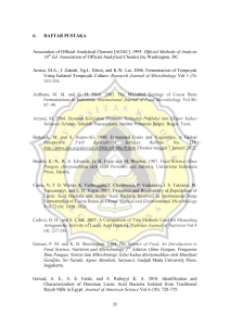 35 6. DAFTAR PUSTAKA Association of Official