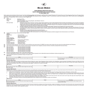 Risalah RUPST PT BlueBird Tbk 2016 Ind