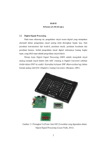 Politeknik Negeri Sriwijaya 5 BAB II TINJAUAN PUSTAKA 2.1 Digital