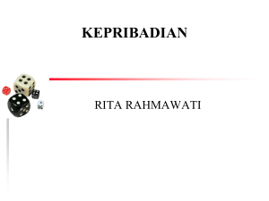 KEPRIBADIAN