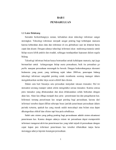 bab i pendahuluan - Politeknik Negeri Sriwijaya
