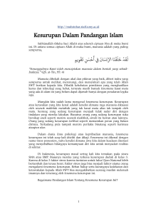 Kesurupan Dalam Pandangan Islam