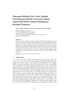 Panduan Penulisan Jurnal Techne