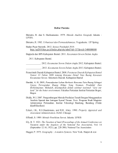 Daftar Pustaka Bintarto, R. dan S. Hadisumarno. 1979