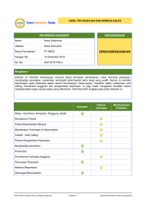Sample_Sales Assessment Report
